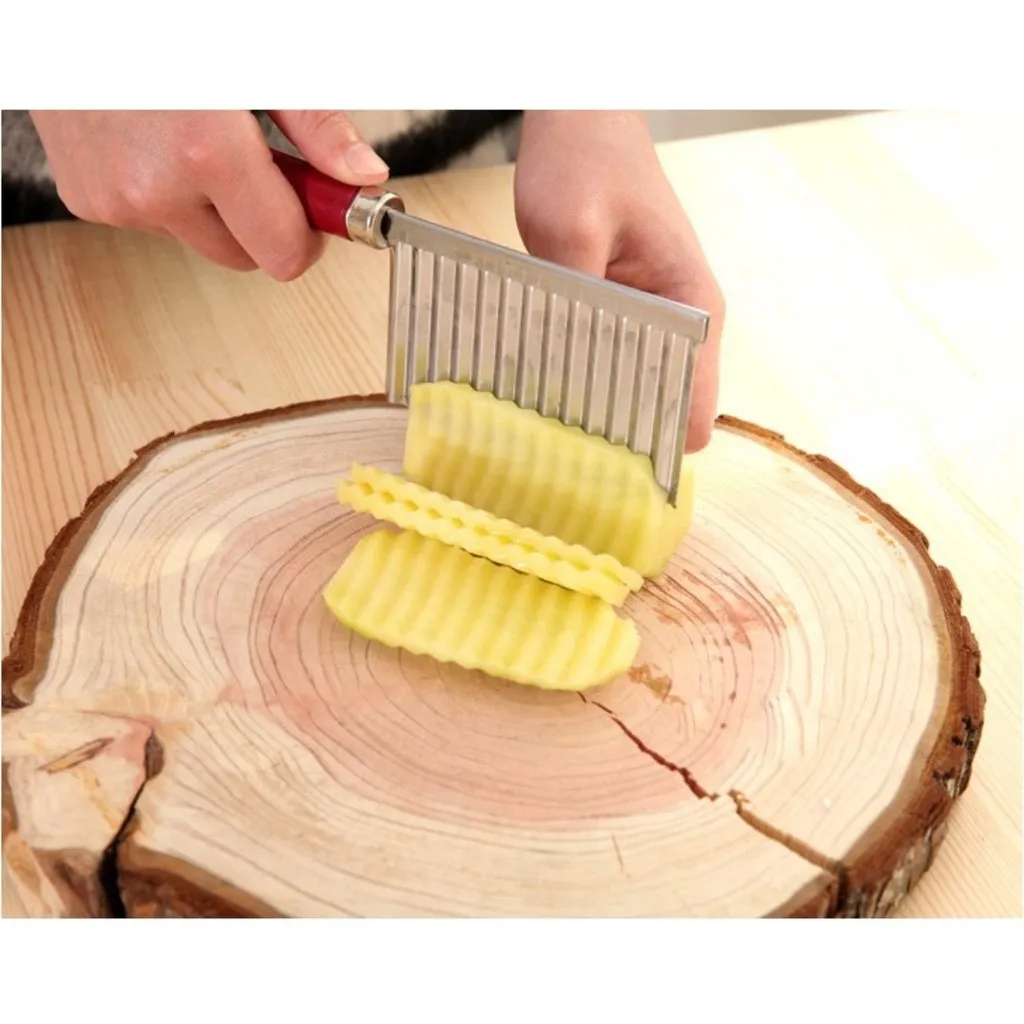 Dao Cắt Rau Củ Quả Lượn Sóng - Su