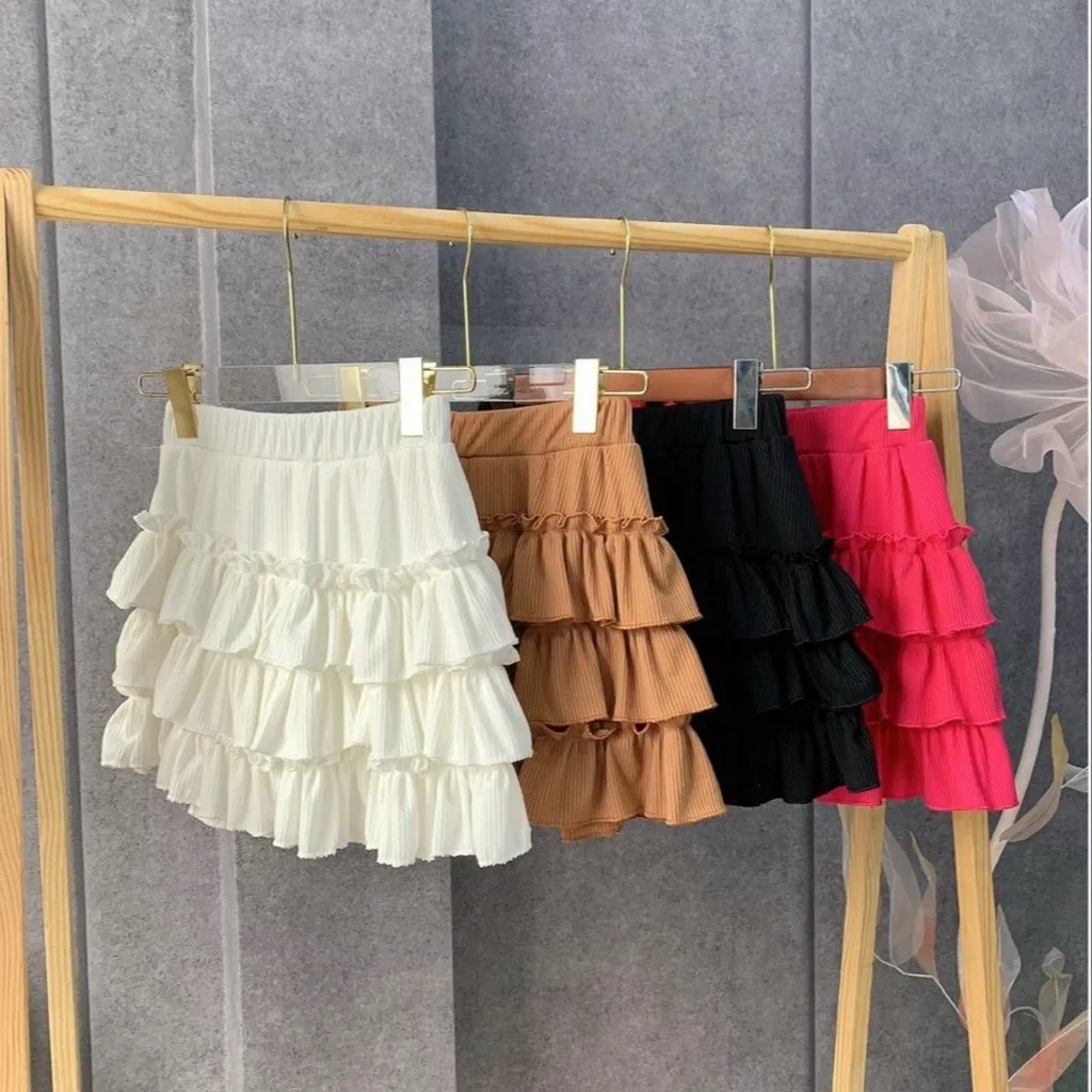 Chân Váy Gân Tầng - Lê Phương Boutique