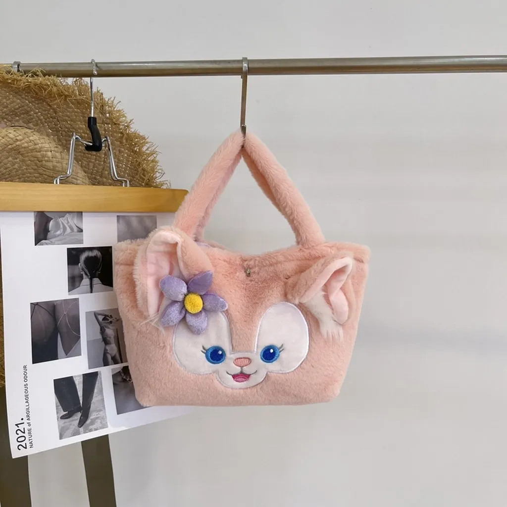 Alternative view of Túi Xách Tay Gấu Bông Kuromi Xinh Xắn Mềm Mại Cho Bạn Nữ,túi Xách Kawaii Sanrio Lolita Nhật Bản Dễ Thương - Dmastore
