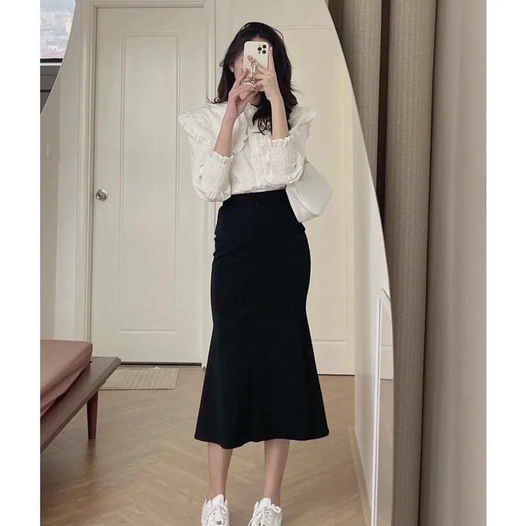 Alternative view of Chân Váy Đuôi Cá Dáng Dài Nữ Tính -diepchi Fashion