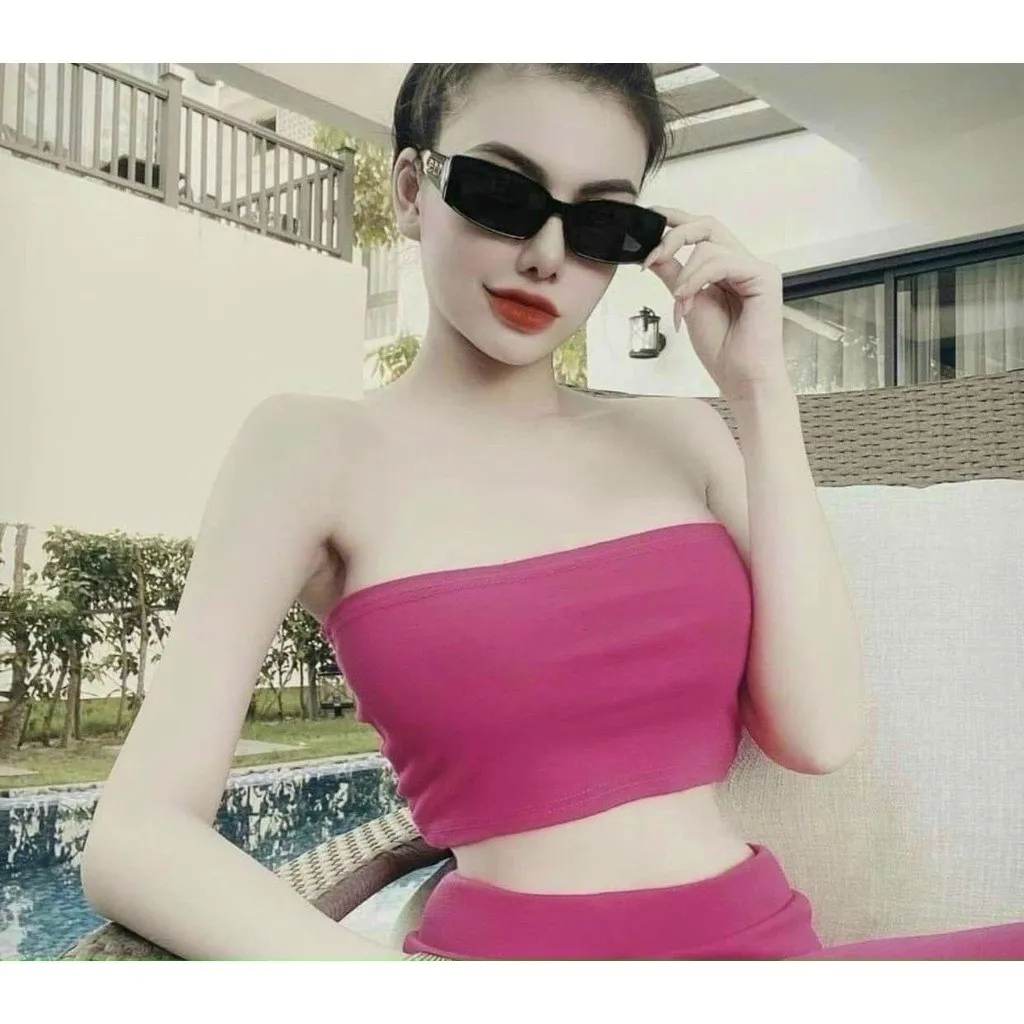 Alternative view of Áo Quây Trơn, Không Dây Với Chất Zip Mềm, Sexy Quyến Rũ - Diepchi Fashion