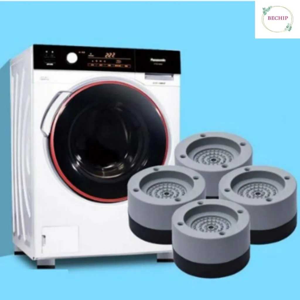 Alternative view of Bộ 04 Chân Đế Cao Su Chống Rung Máy Giặt Ctb48 - Bechip