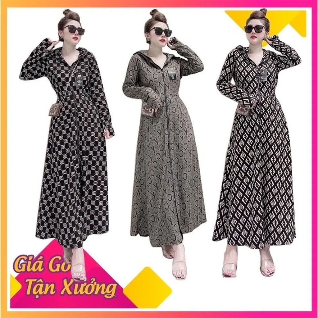 Alternative view of Áo Chống Nắng Nữ Toàn Thân Dáng Dài Cao Cấp Ctb36 - Bechip
