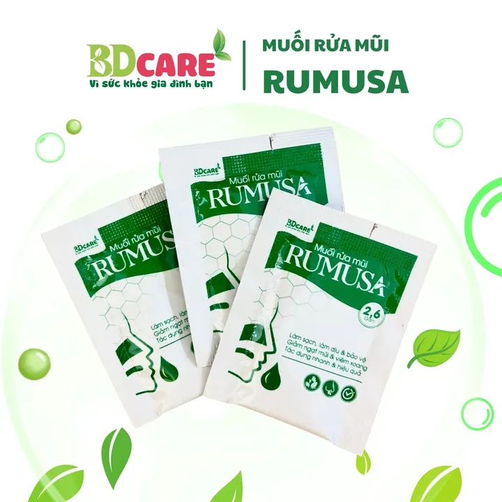 Alternative view of Muối Rửa Mũi Rumusa 30 Gói - Bdcare