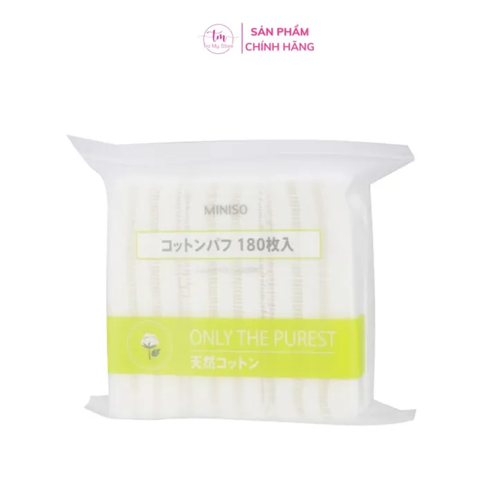 Bông Tẩy Trang 180 Miếng - Miniso