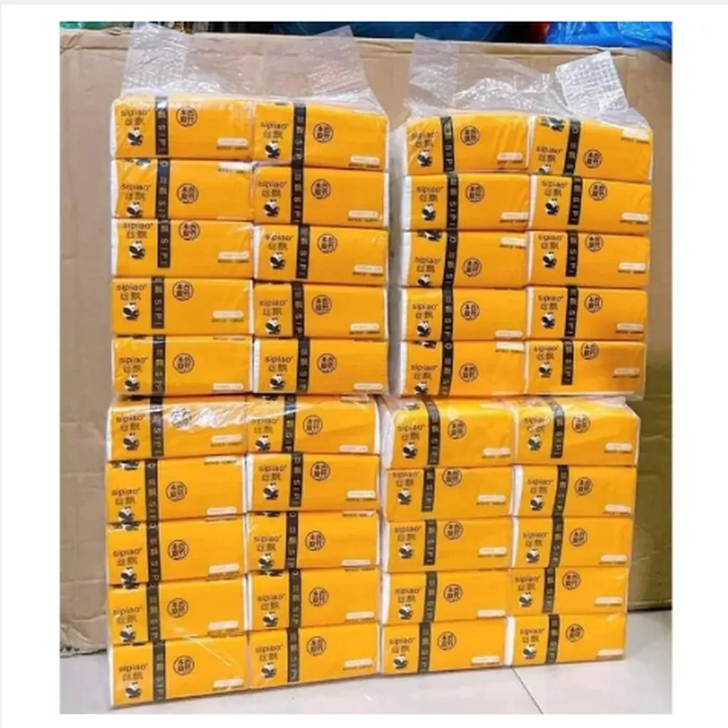 Alternative view of Bịch 10 Gói Khăn Giấy Gấu Trúc Sipiao Ctb59 - Bechip
