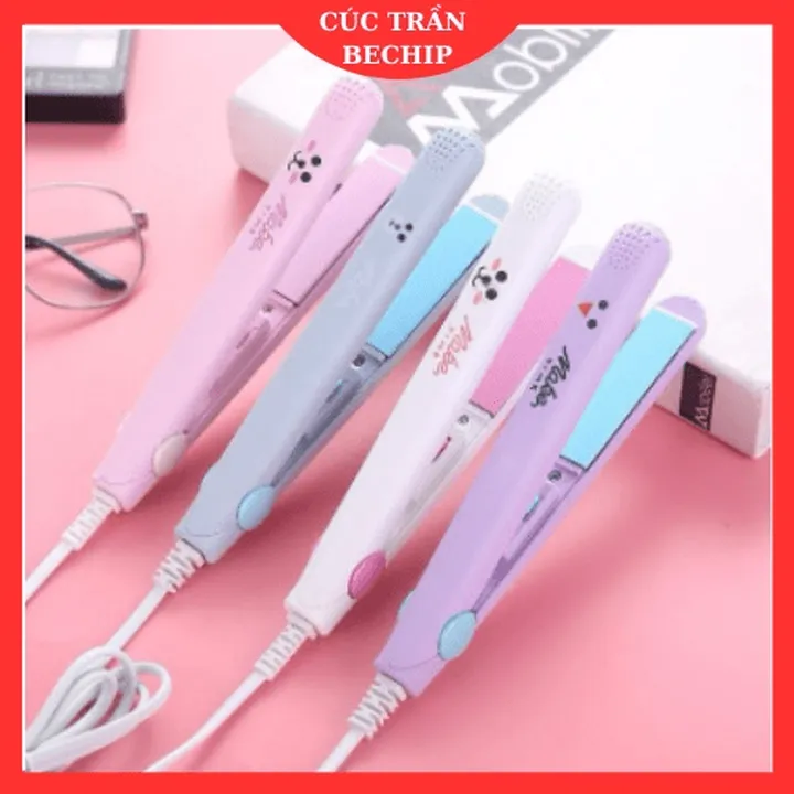 Máy Duỗi Tóc, Kẹp Uốn Tóc Mini Phong Cách Hàn Quốc Ctb57 - Bechip