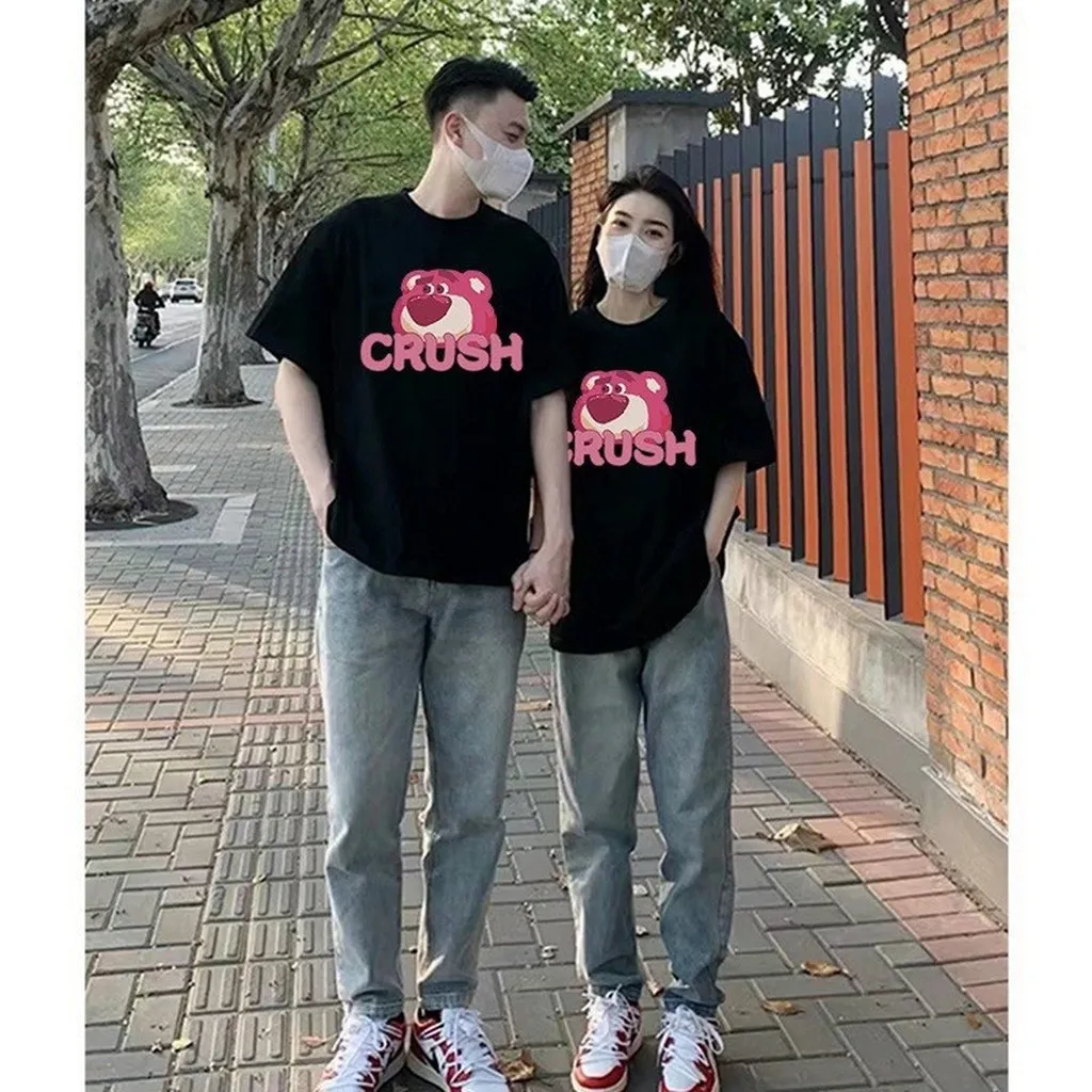 Áo Phông Form Rộng Gấu Crush - Lê Phương Boutique