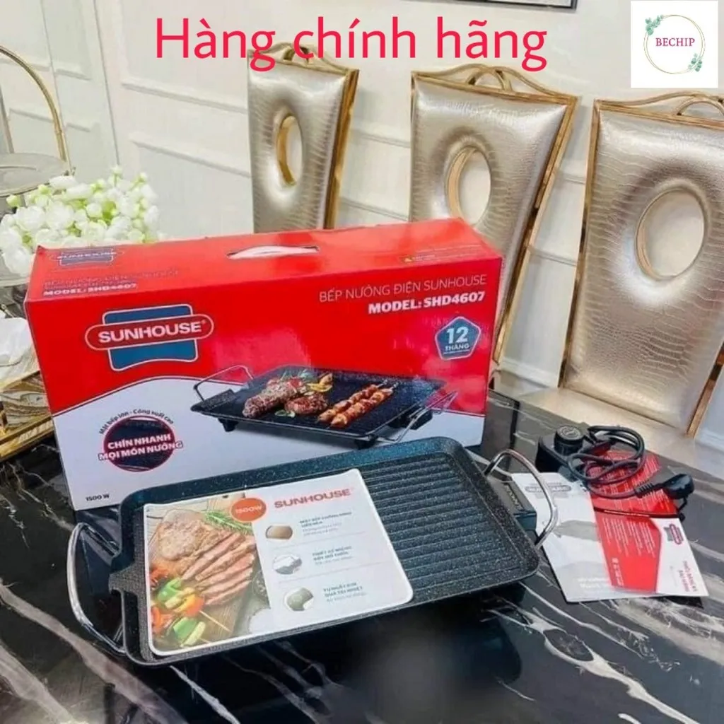 Alternative view of Bếp Nướng Điện Sunhouse Shd4607 Ctb63 – Bechip