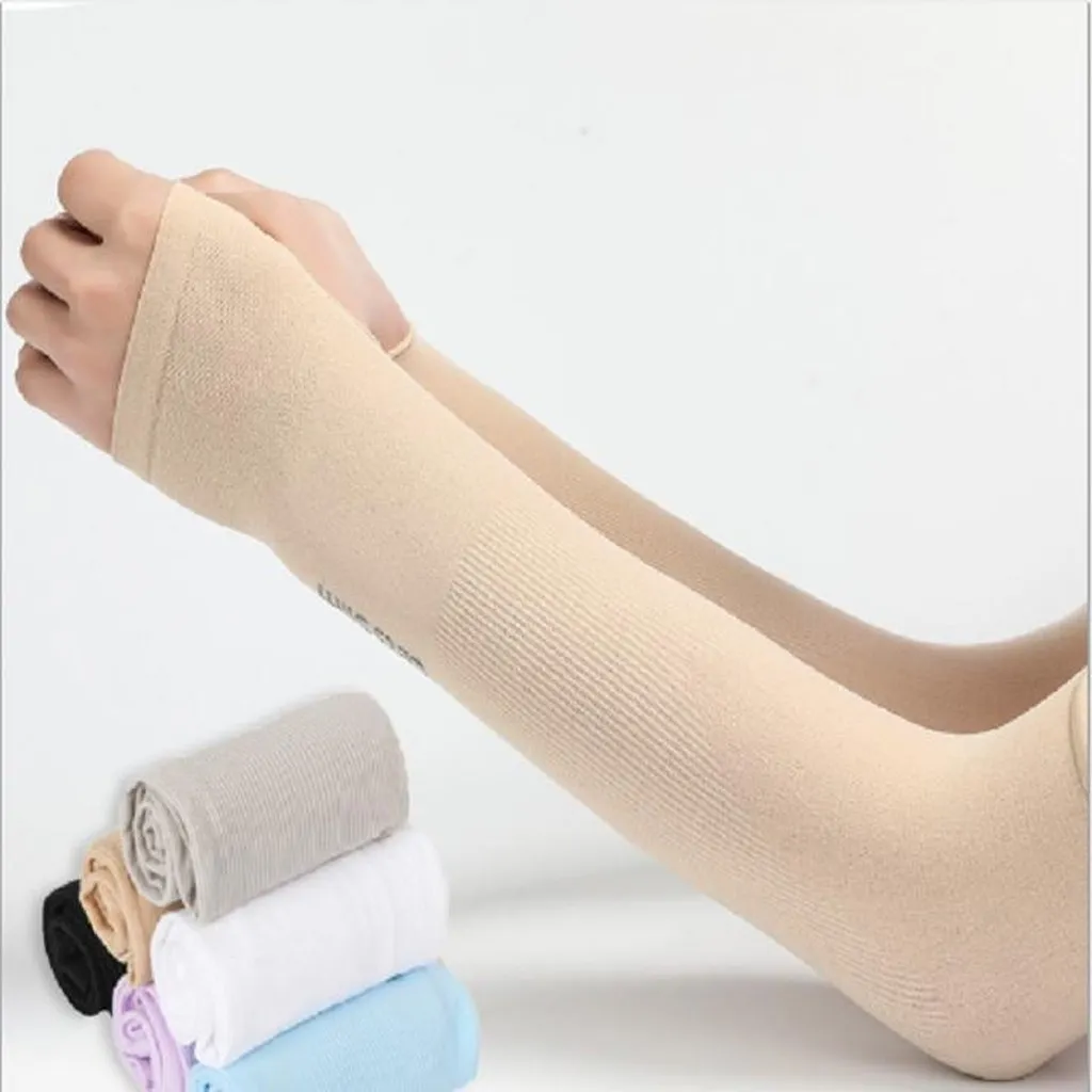 Găng Tay Chống Nắng Co Giãn Cho Cả Nam Và Nữ, Găng Tay Đi Phượt Xỏ Ngón Tiện Dụng - Dmastore