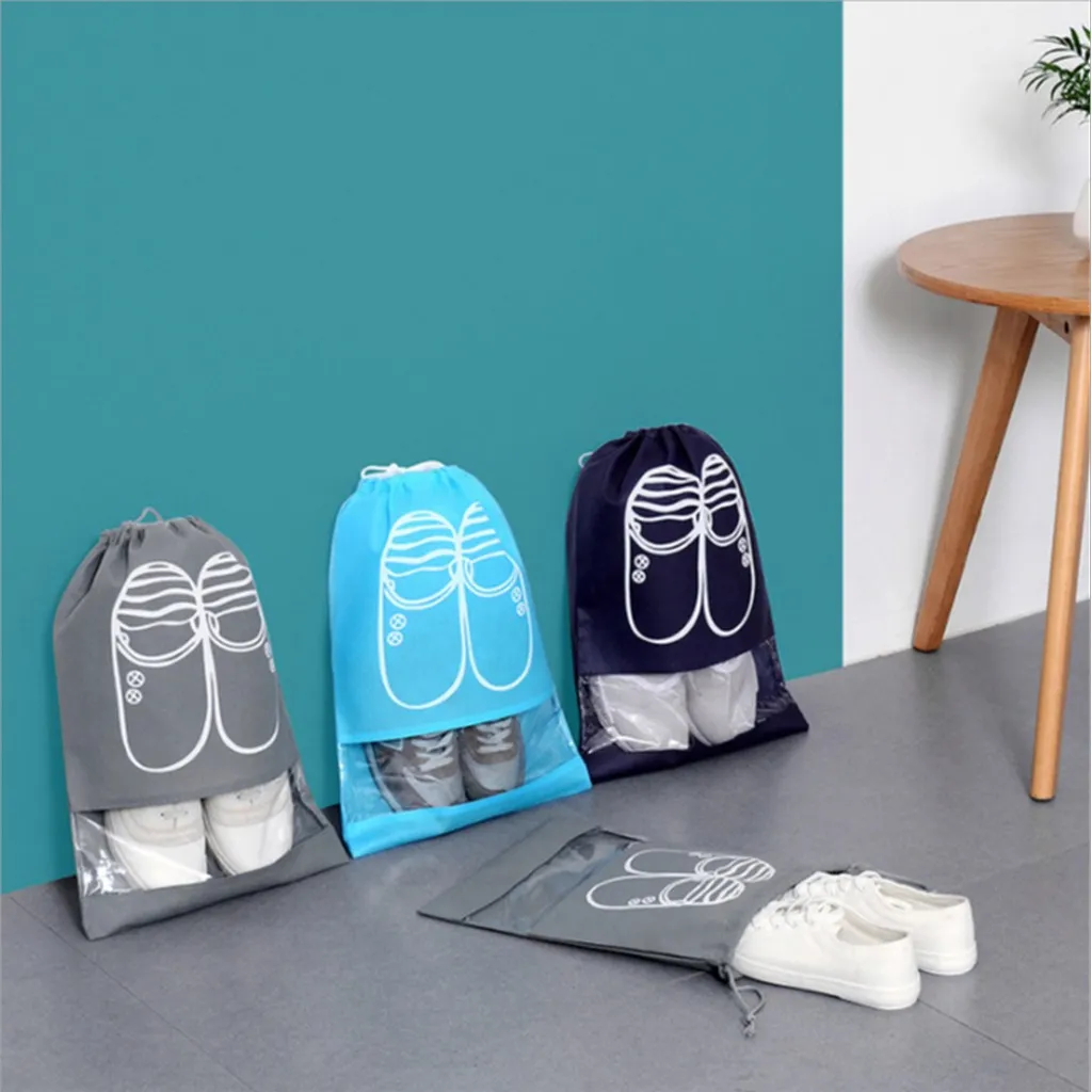 Túi Đựng Giày Dép Du Lịch, Túi Dây Rút Bảo Quản Giày Dép Đa Năng Tiện Ích - Dmastore