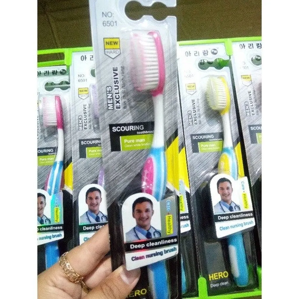 Alternative view of Combo 5, 10 Bàn Chải Đánh Răng Ông Già Hàn Quốc Ctb55 - Bechip
