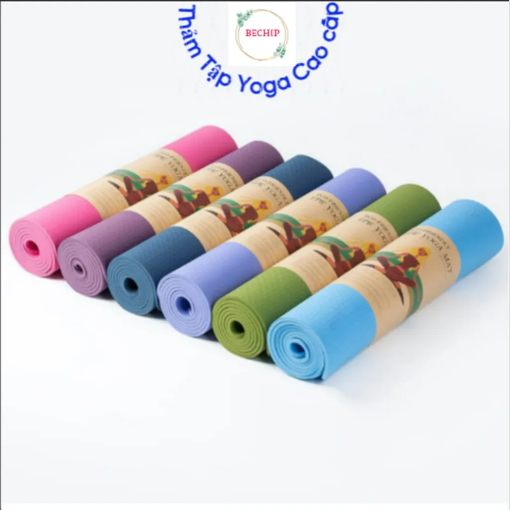 Thảm Tập Yoga Chống Trượt Cao Cấp Ctb56 - Bechip