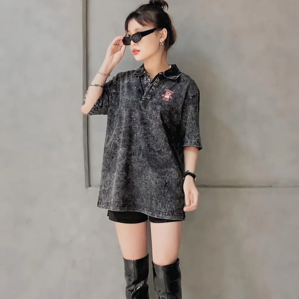 Áo Polo Wash Chính Phẩm Hàng Siêu Đẹp - Chốt Đi Store