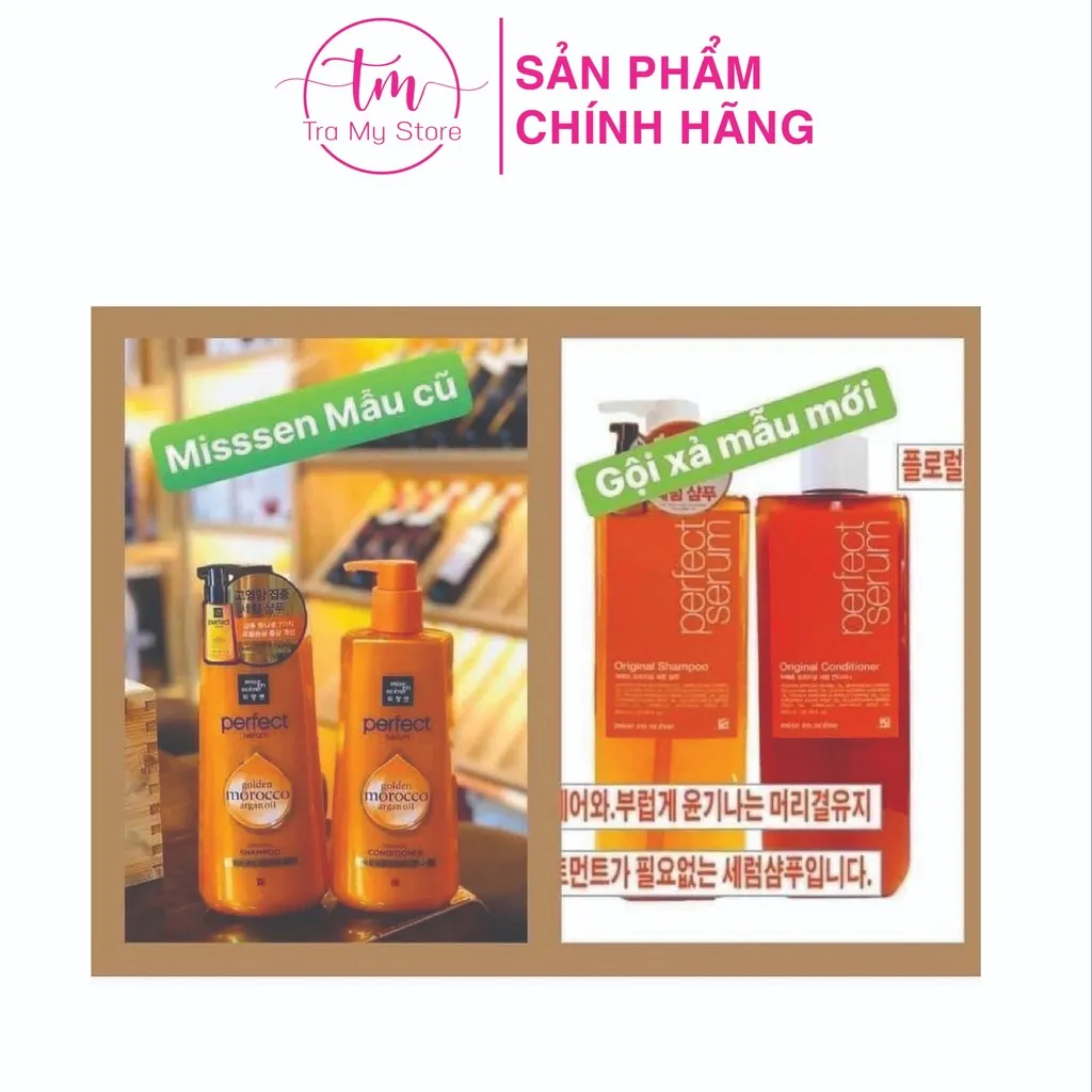Alternative view of Dầu Gội Và Xả Misen Hàn Quốc Màu Vàng 680ml/chai - Misen