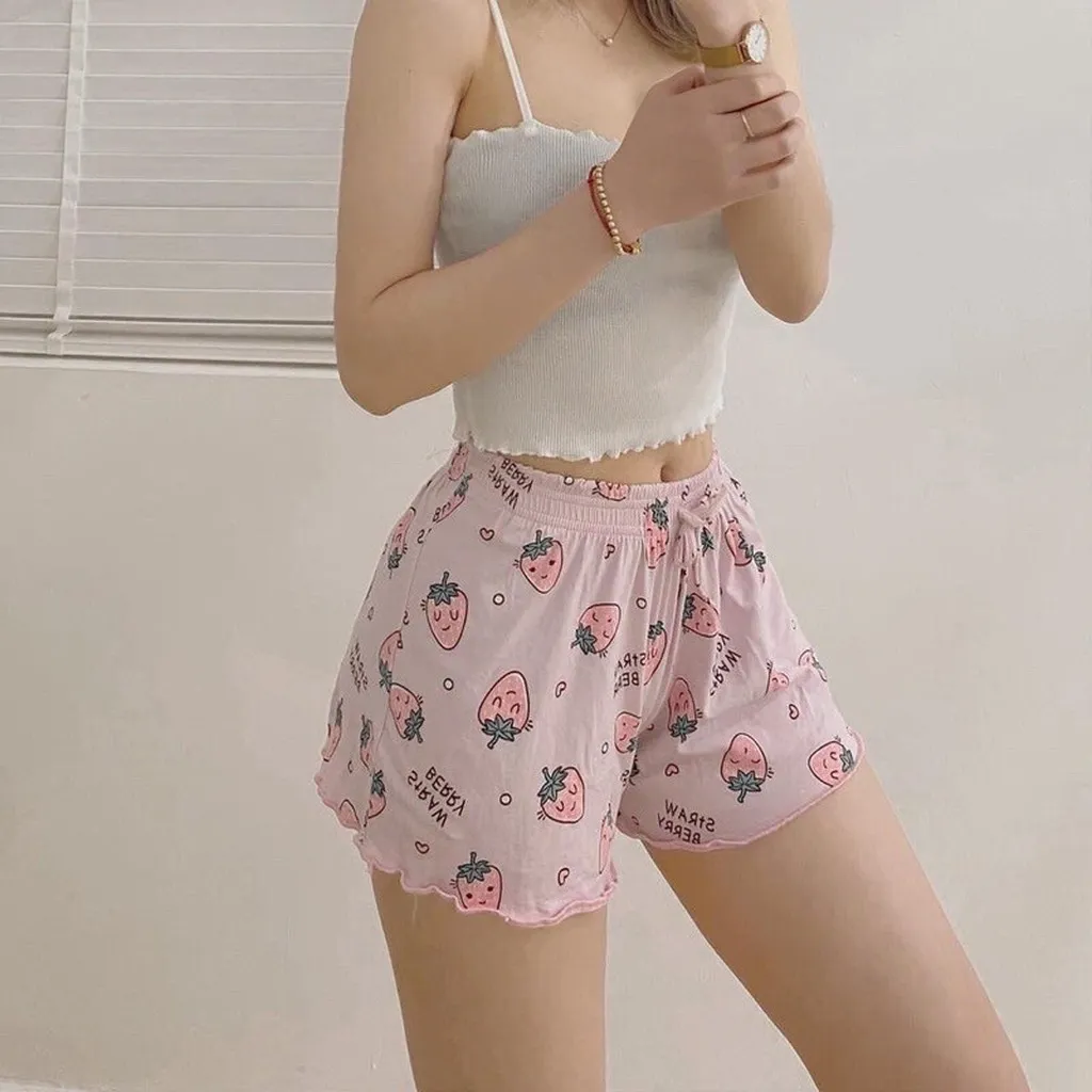 Alternative view of Quần Short Cotton Thái Mặc Nhà Nhiều Họa Tiết Shctt - Diepchi Fashion