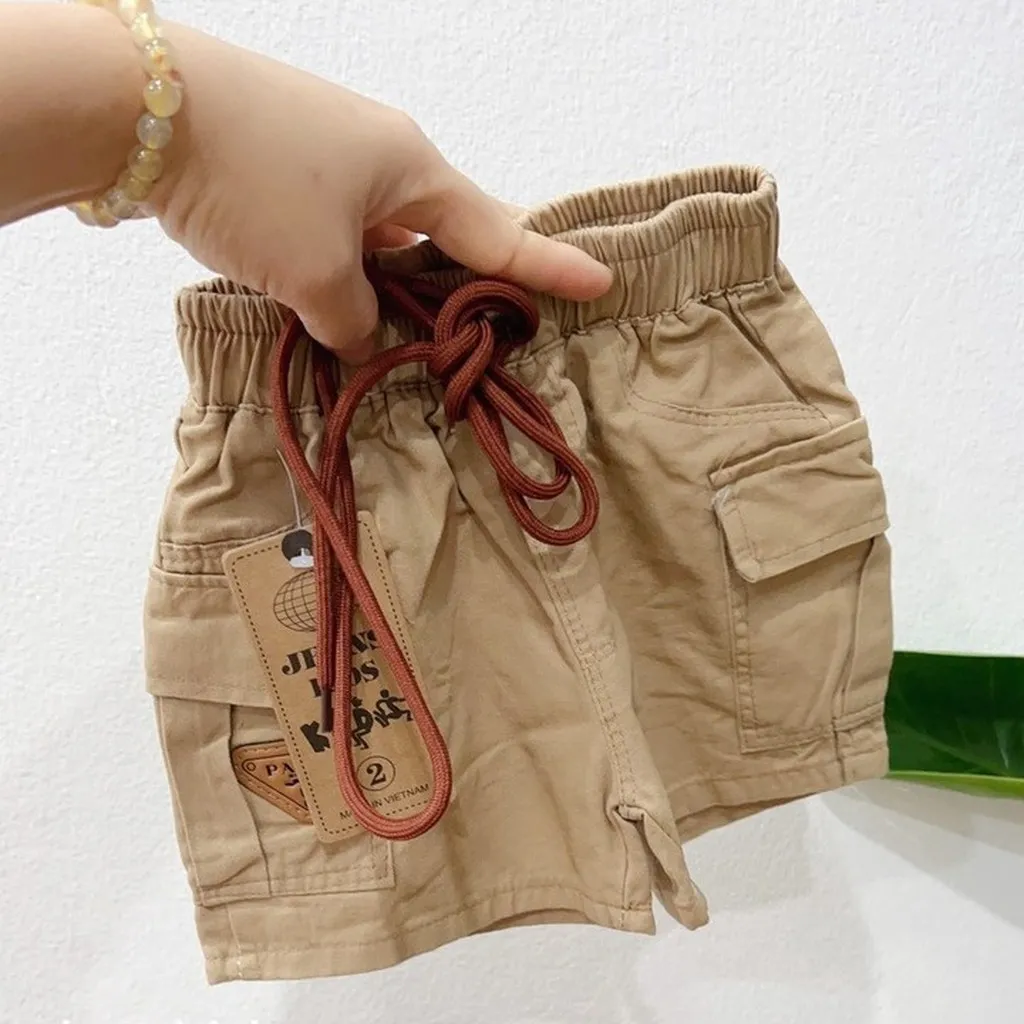Quần Cộc Kaki Cho Bé Trai Size 10-30kg (paris) - Be Yourself