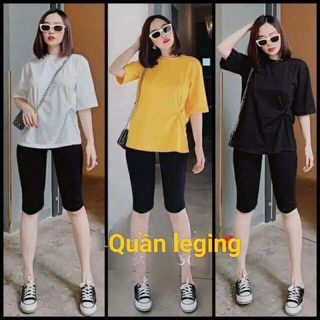 Quần Legging Lửng Nữ Co Giãn 4 Chiều Tt02 -jinbbq
