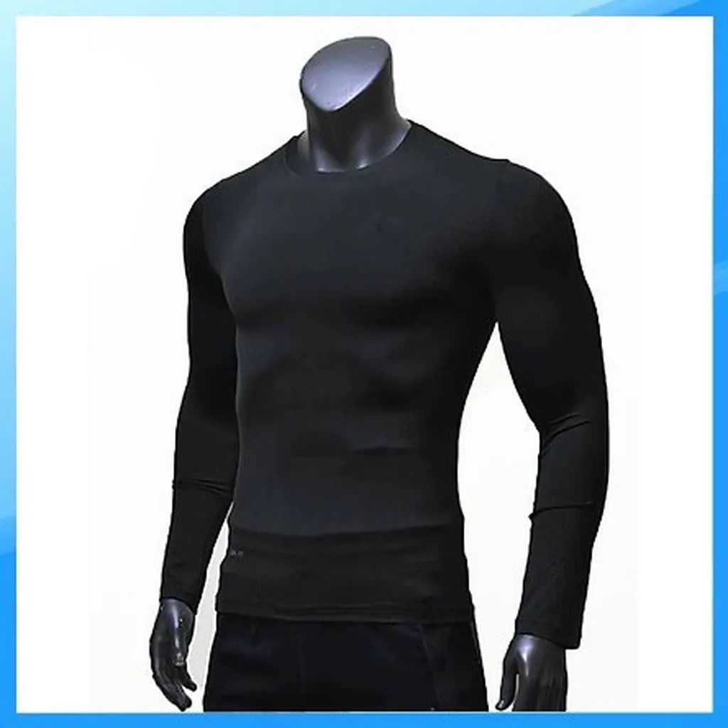 Alternative view of Áo Giữ Nhiệt Nam, Áo Dài Tay Nam Body Bóng Đá Co Giãn 2 Chiều Tx04 - Chốt Đi Store
