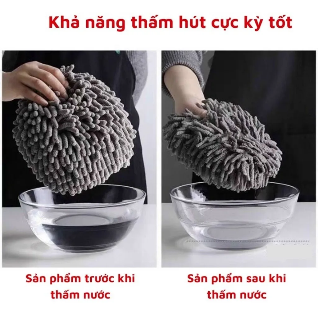 Khăn Lau Tay San Hô Siêu Thấm Nước Tiện Dụng - Su