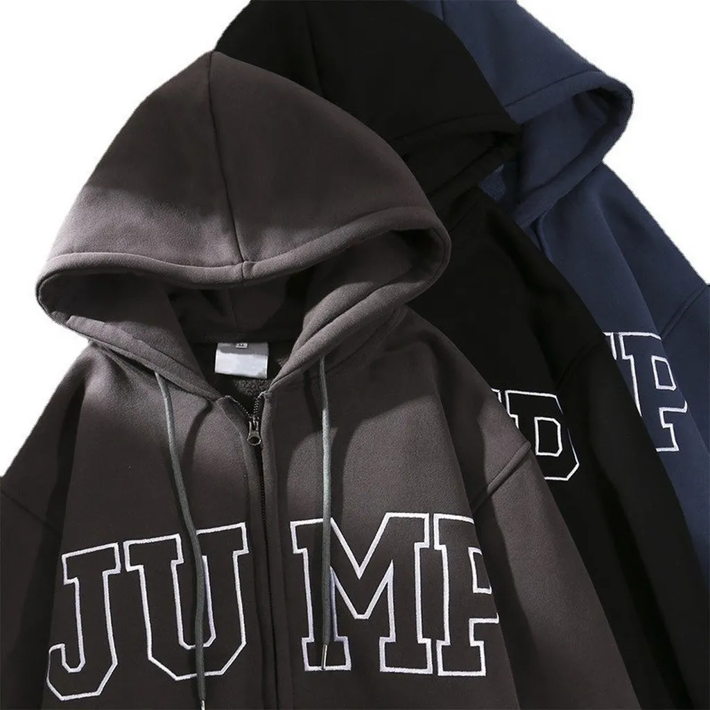 Áo Khoác Nỉ, Áo Hoodie Form Rộng Mũ 2 Lớp Chất Nỉ Cotton Jump - Xưởng May Thu Bio