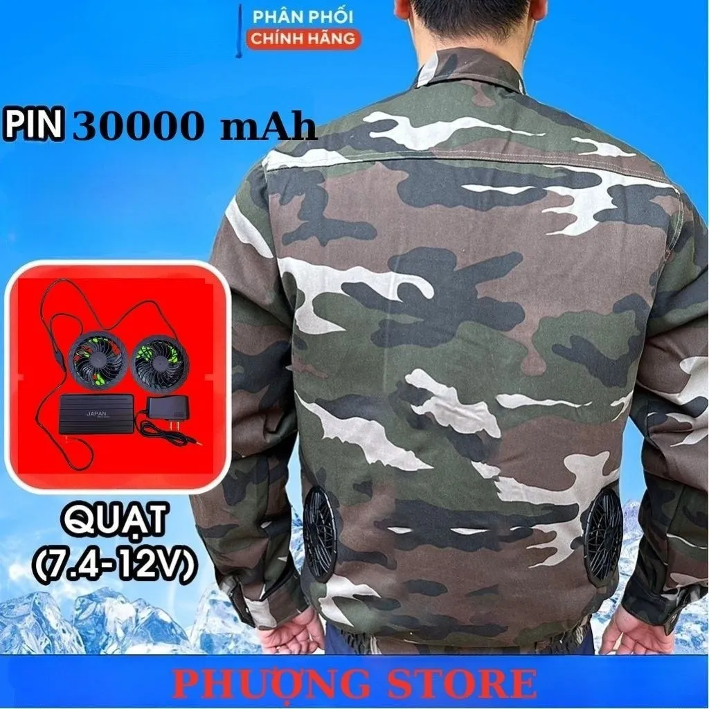 Bộ Áo Điều Hòa Nhật Bản Đủ Phụ Kiện 30000 Japan - Phượng Store