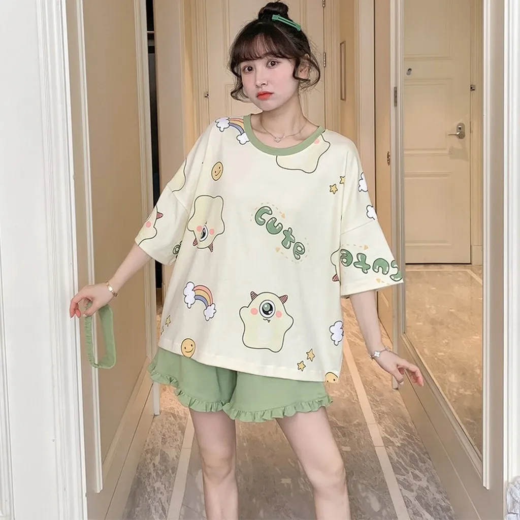 Alternative view of Bộ Đùi Nữ, Set Ngủ Nữ Cute