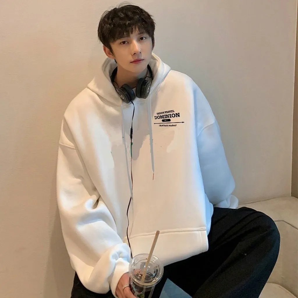 Alternative view of Áo Khoác Hoodie Nam Nữ Có Nón Cổ Chui In Họa Tiết Dominion Dày Dặn Hot Trend - Htm Fashion
