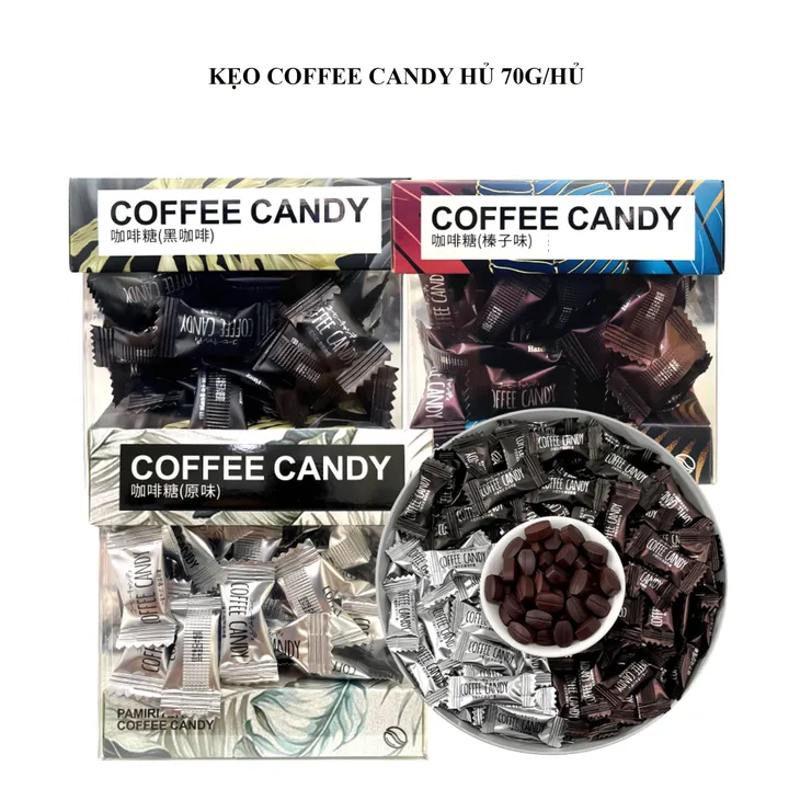 Kẹo Coffee Candy Hủ 70g Đài Loan - Minh Ngọc