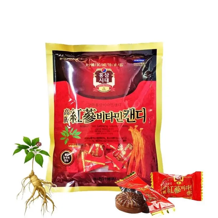 Kẹo Hồng Sâm Gói 200g - Minh Ngọc