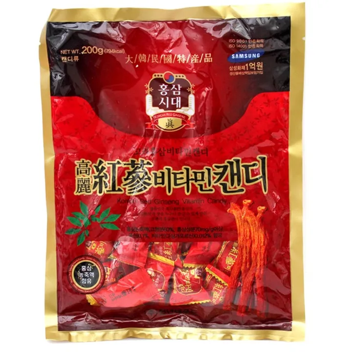 Alternative view of Kẹo Hồng Sâm Gói 200g - Minh Ngọc
