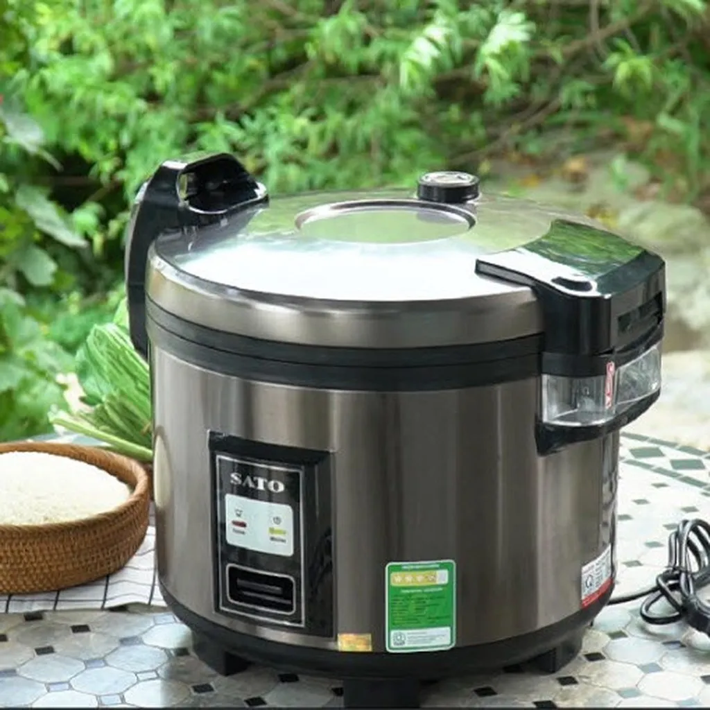 Alternative view of Nồi Cơm Điện Công Nghiệp 60c015 6.0l - Sato