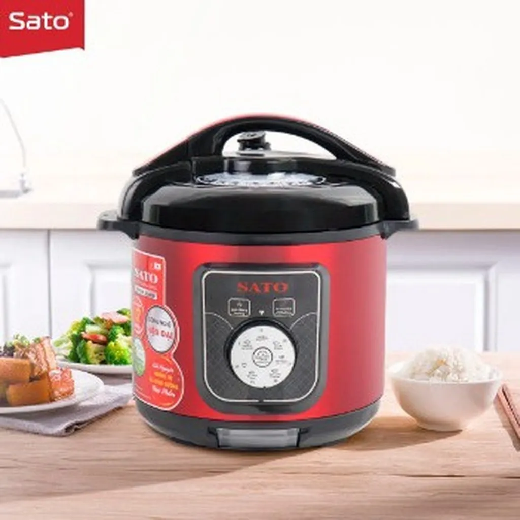 Alternative view of Nồi Áp Suất Đa Năng 6as019/015 6.0l - Sato