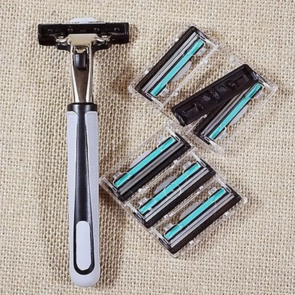 Alternative view of Bộ Dao Cạo Râu 36 Lưỡi Kèm Thân Dao Và Tuýp Kem - Su