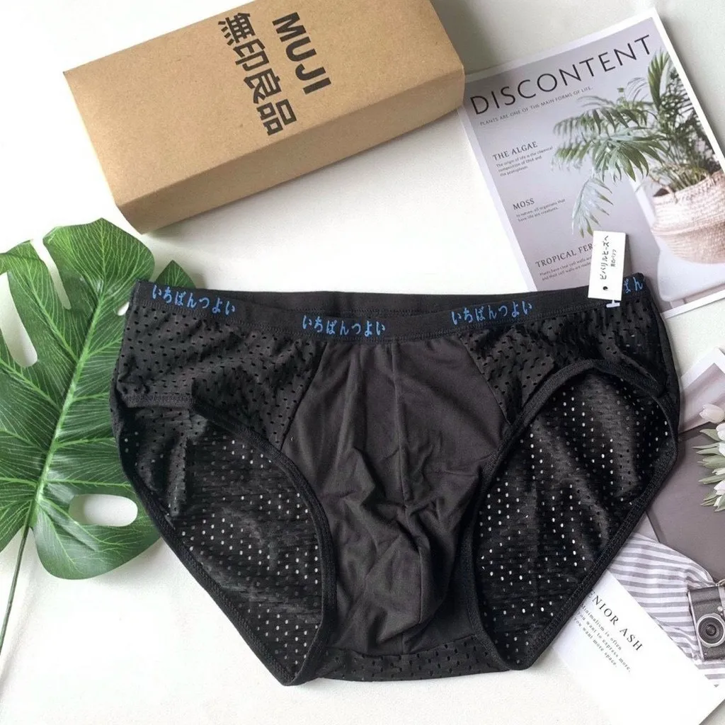 Alternative view of Quần Lót Nam Chéo Muji Thông Hơi Kháng Khuẩn- Happy Fashion Store
