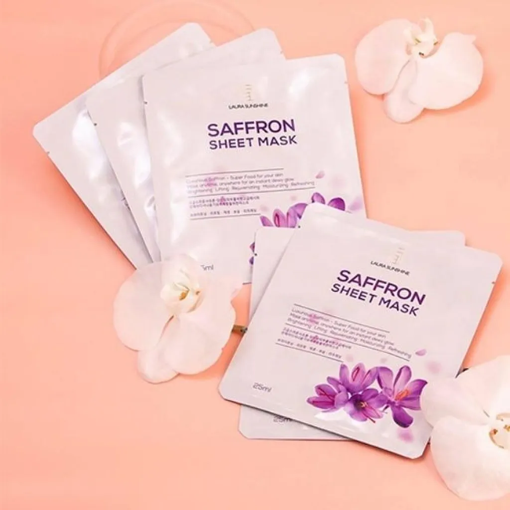 Alternative view of Mặt Nạ Saffron 5 Miếng Laura Sunshine