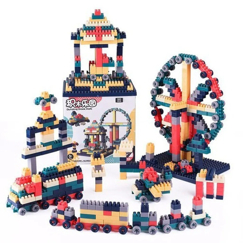Alternative view of Bộ Lego Xếp Hình Lắp Ráp Cho Bé 520 Hạt - Su