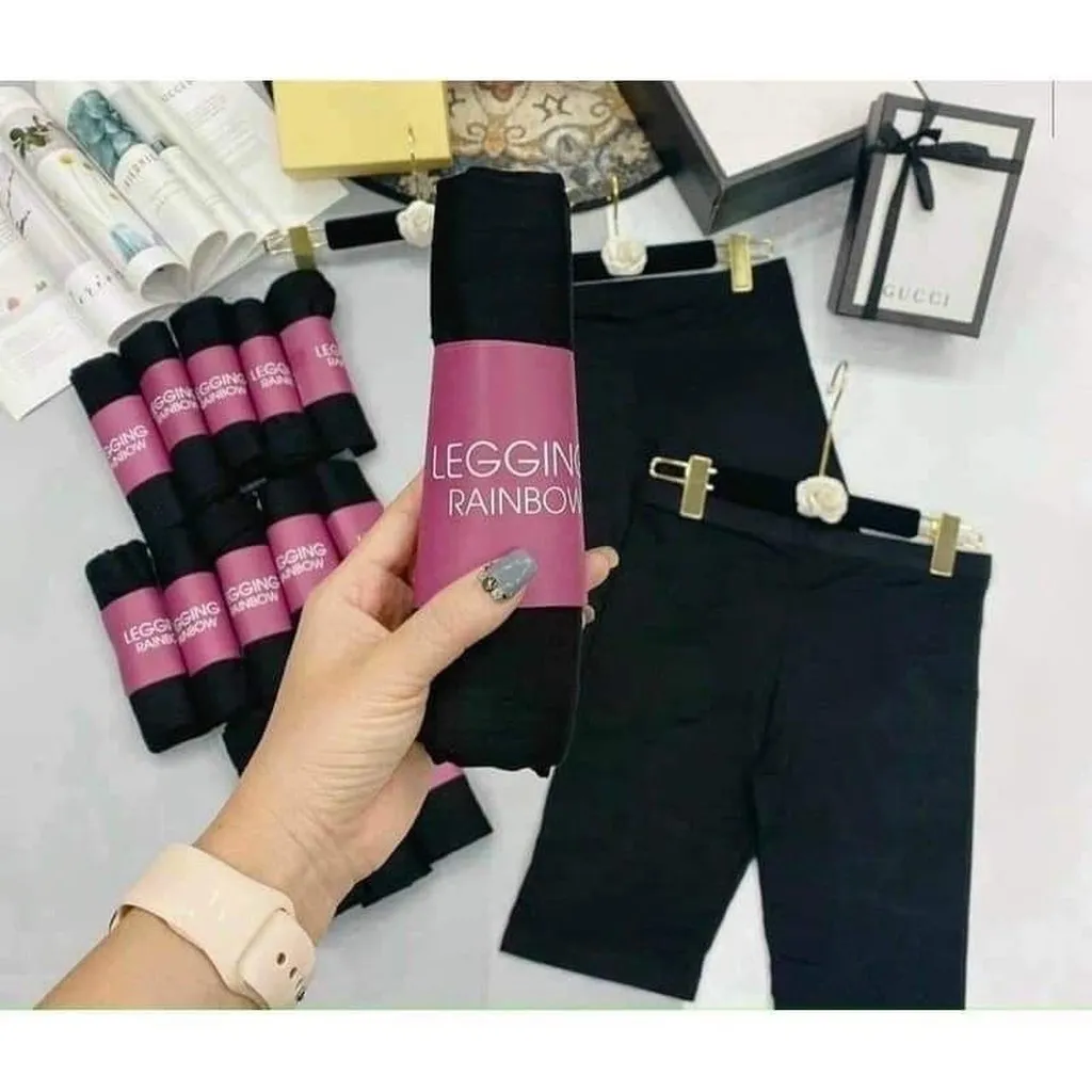 Alternative view of Quần Legging Đùi, Quần Ngố Nữ Legging Hàng Đẹp Loại 1 - Quần Áo Thu Bio