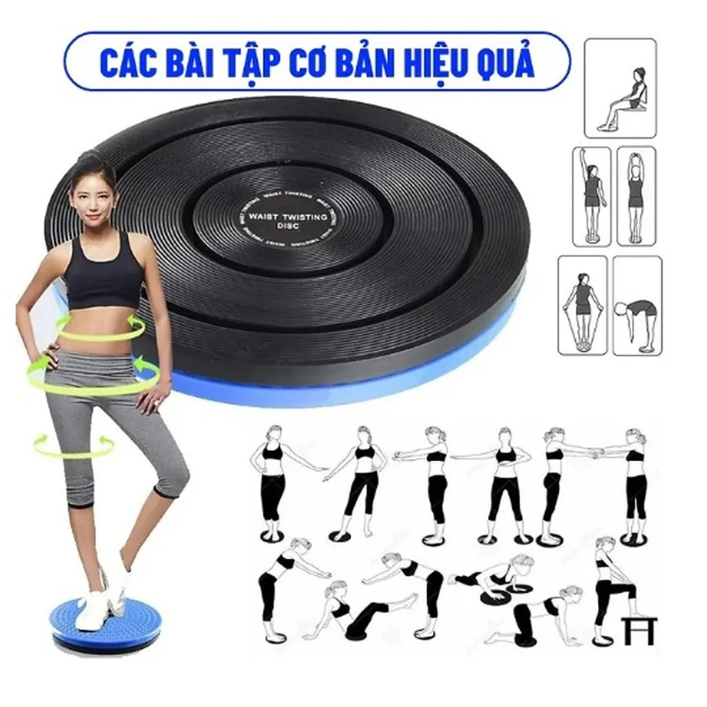 Alternative view of Đĩa Xoay Eo Tập Thể Dục Xoay 360 Độ Eo Thon, Giảm Cân, Giảm Mỡ Bụng Hiệu Quả Ctb94 - Bechip
