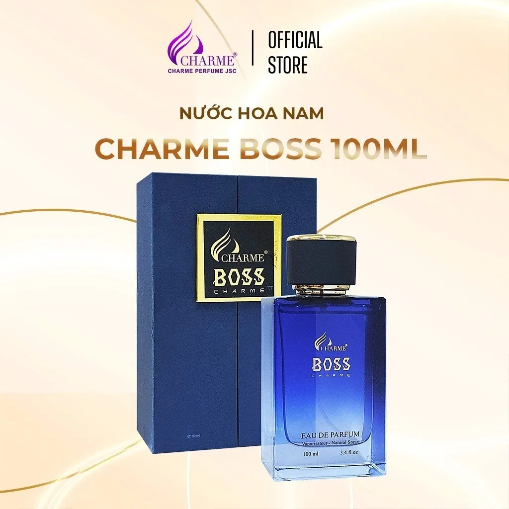 Alternative view of Nước Hoa Nam Cao Cấp, Charme Boss, Hương Phương Đông, Hương Thơm Mạnh Mẽ, Lưu Hương Lâu, Dành Cho Nam, 100ml - Charme