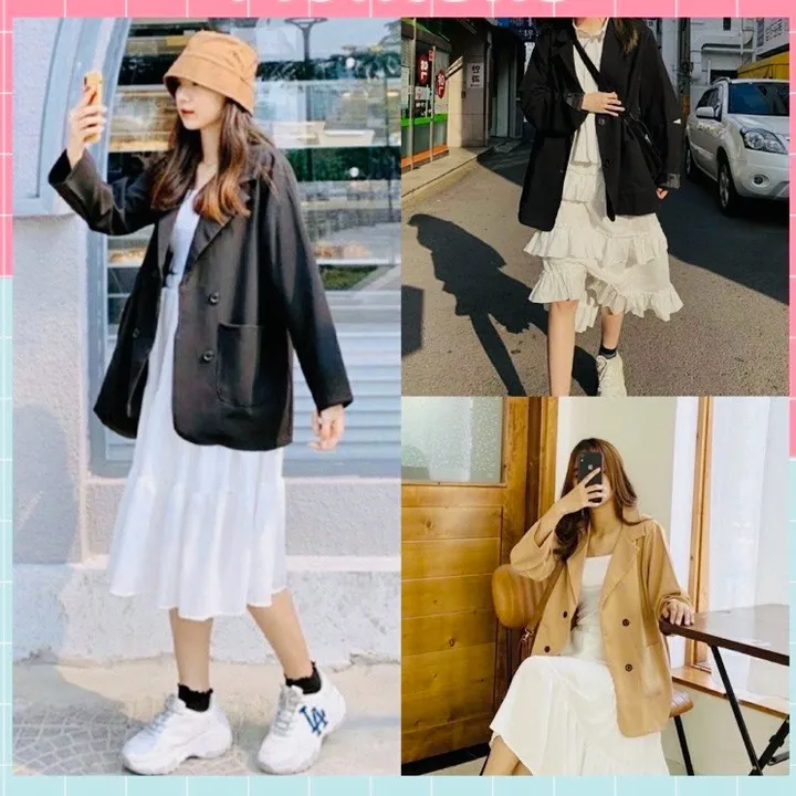 Áo Khoác Vest Trơn Form Rộng Chất Nhung Mango Cá Tính Unisex Ug670 - Nana House