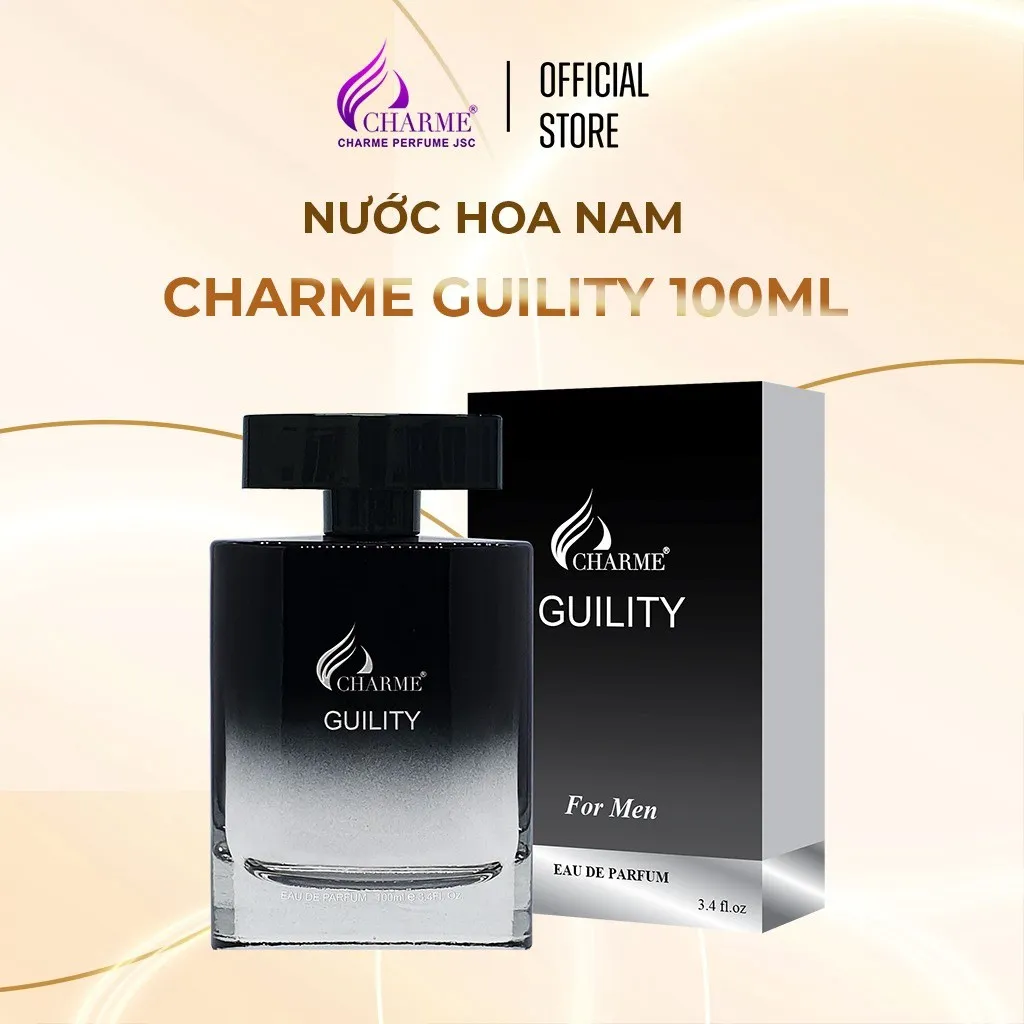 Alternative view of Nước Hoa Nam Charme Guility 100ml Lưu Hương Lâu Phong Cách Bí Ẩn, Lịch Lãm, Sang Trọng Chính Hãng