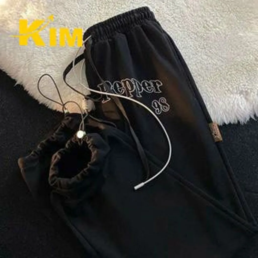 Quần Jogger Unisex Bo Ống Sành Điệu - Kim