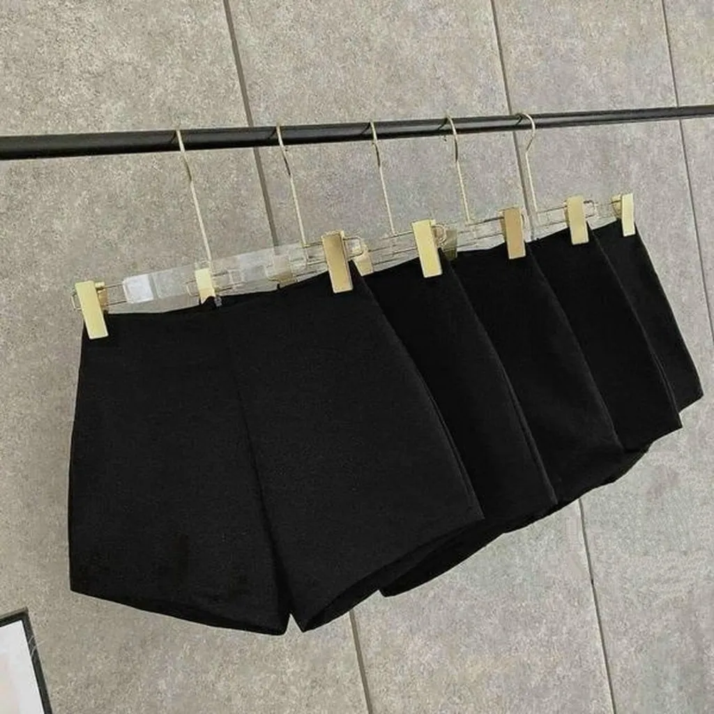 Alternative view of Quần Short Nữ Chất Umi Co Dãn Kèm Khóa Kéo Sau Qsumi - Chipxinhxk