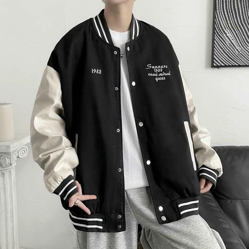 Áo Khoác Dù Nam Nữ Bomber Form Rộng 2 Lớp Thời Trang Màu Đen/ Trắng Sht17 - Minh Hà House