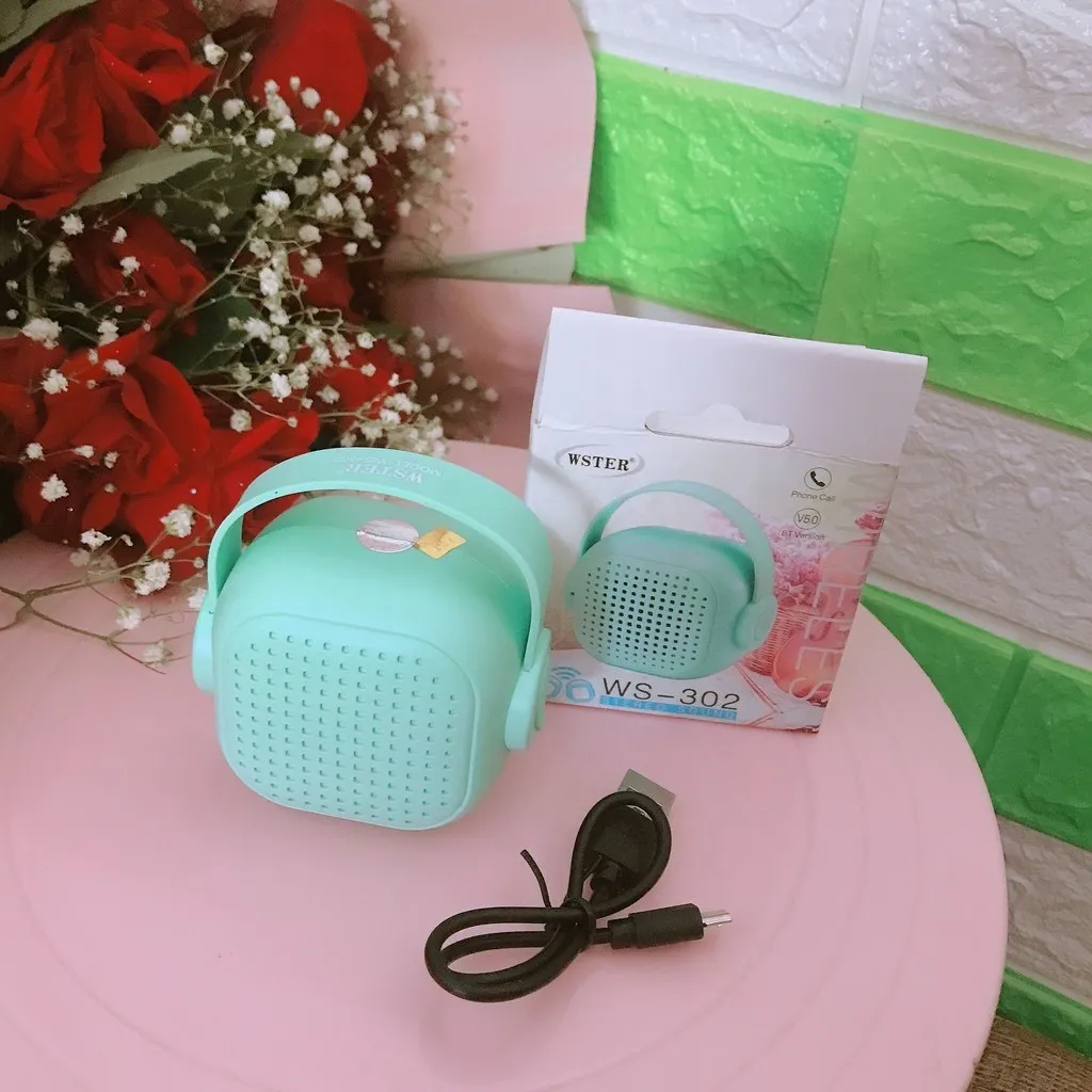 Alternative view of Loa Bluetooth Ws 302 Âm Thanh Cực Hay (giao Màu Ngẫu Nhiên) - Silver