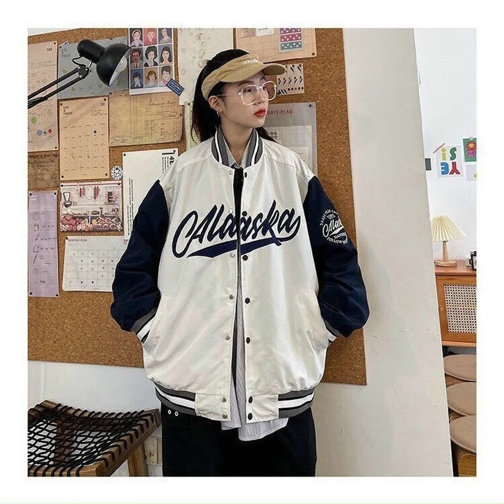 Áo Khoác Bomber Jacket Unisex Dù 2 Lớp From Rộng Thời Trang Sht26 - Shthouse