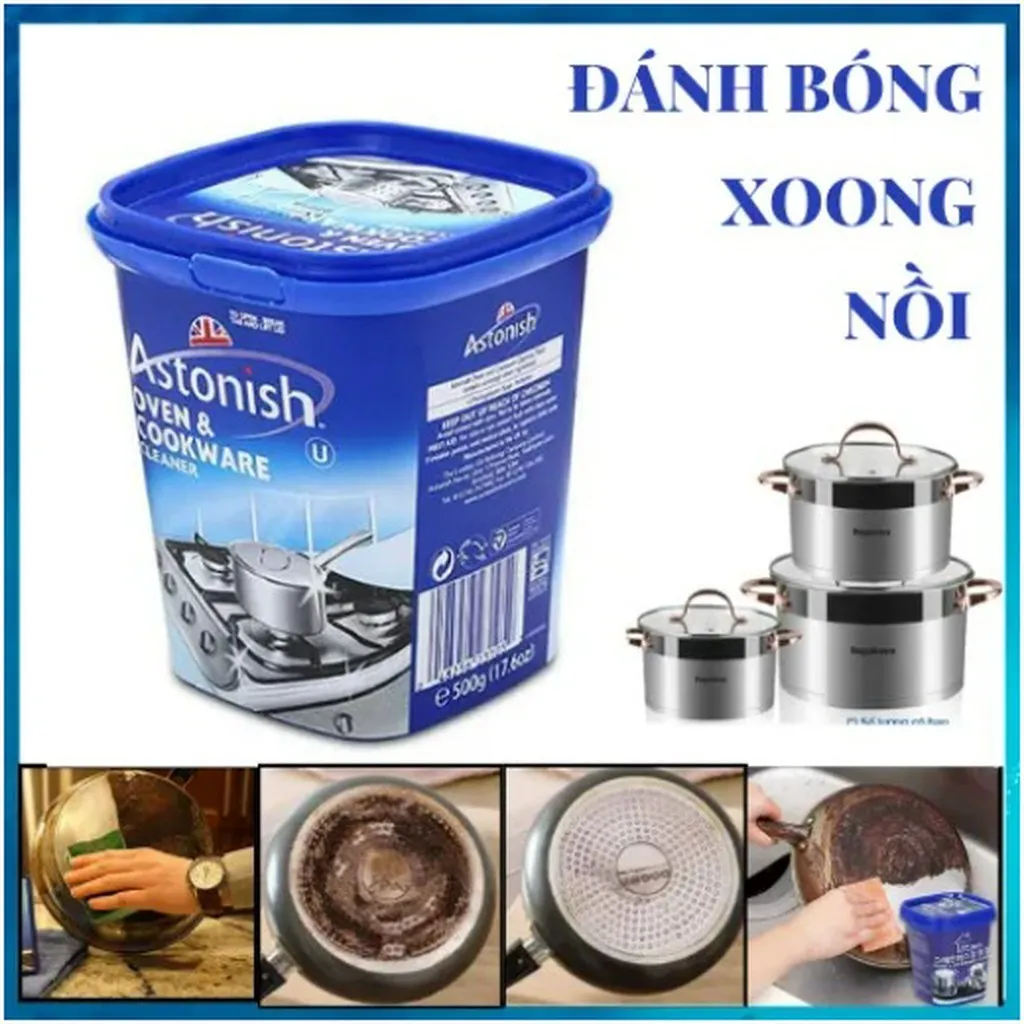 Kem Tẩy Rữa, Đánh Bóng Xoong Nồi, Tẩy Vết Bẩn Đa Năng Hàn Quốc Ctb103 - Bechip