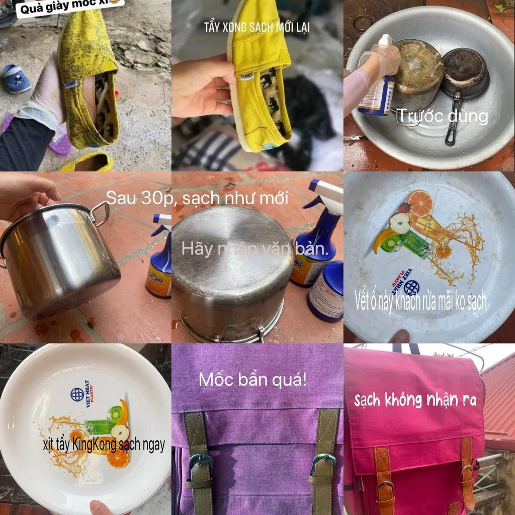 Alternative view of Cặp Tẩy Đa Năng Kingkong 500ml Không Mùi, Không Độc