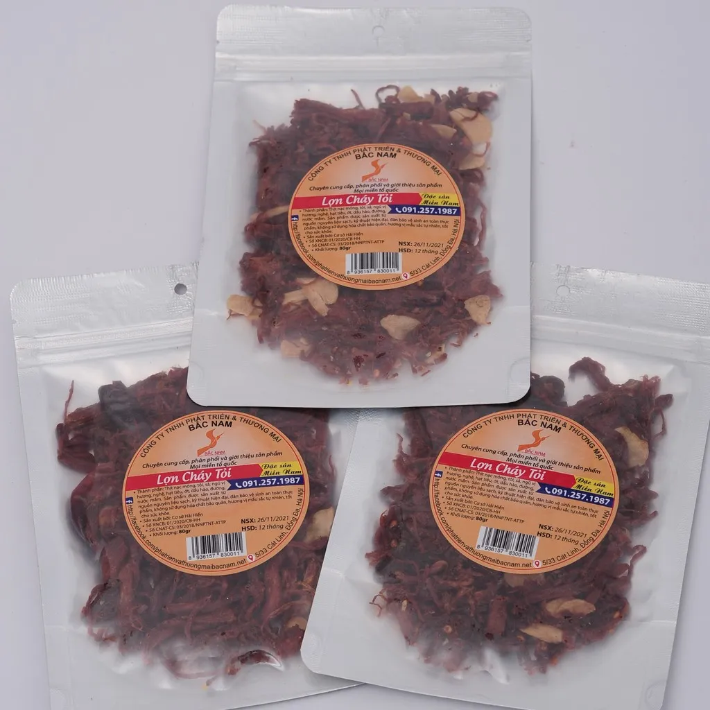 Lợn Cháy Tỏi 80gr - Bắc Nam